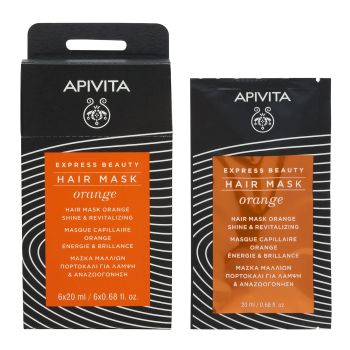 Express Beauty Masque Capillaire Orange Éclat & Vitalité