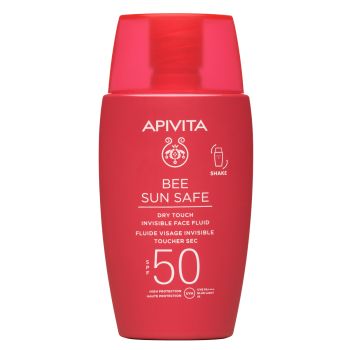 Bee Sun Safe Fluide Visage Invisible Touche Sèche SPF50