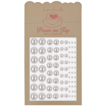 Pierres Stickers Visage Foam On Top