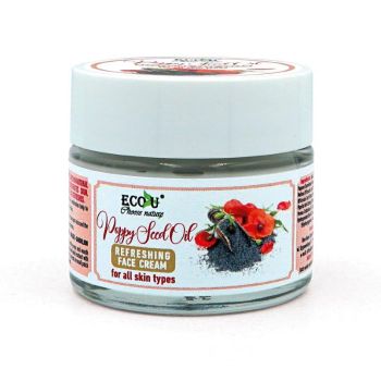 Crème visage rafraîchissante à la graine de pavot