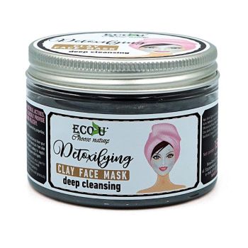 Masque facial détoxifiant nettoyage en profondeur