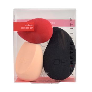 Elite Set d’Éponges de Maquillage Sans Latex