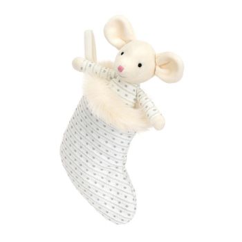 Souris en Chaussette Brillante