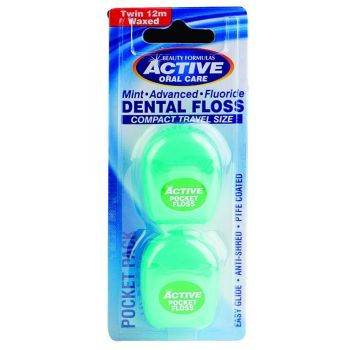 Fil Dentaire de Voyage Active Dental Floss