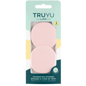 Set di 2 spugne da make-up rotonde