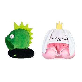 Coussin de voyage à capuche en mousse viscoélastique
