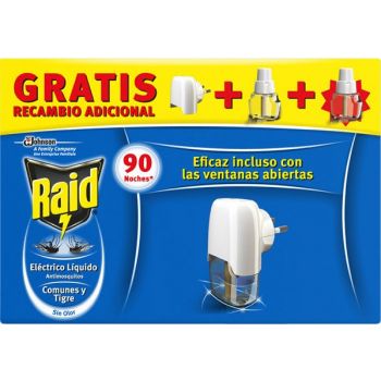 Diffuseur électrique anti-moustiques liquide avec recharges