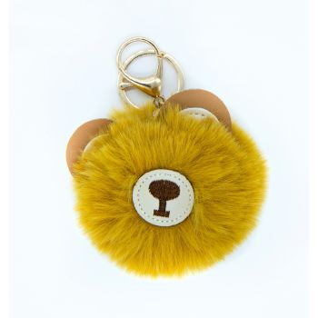 Porte-clés Boule de Poils Ours Marron