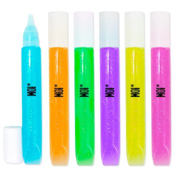 Colle pailletée MOI* – Set de 6 couleurs