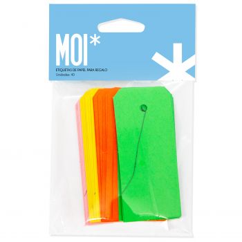 Étiquettes Cadeaux en Papier Party