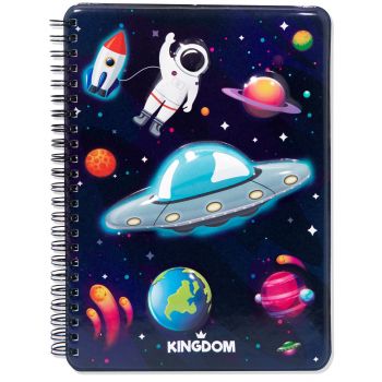 Kingdom Carnet à Anneaux 80 Feuilles
