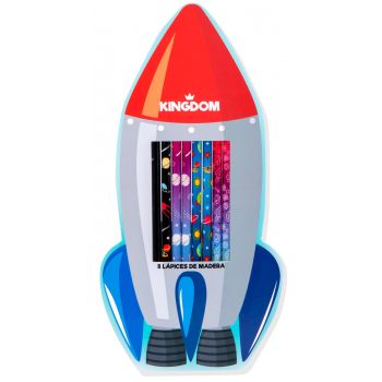 Kingdom 8 Crayons en Bois
