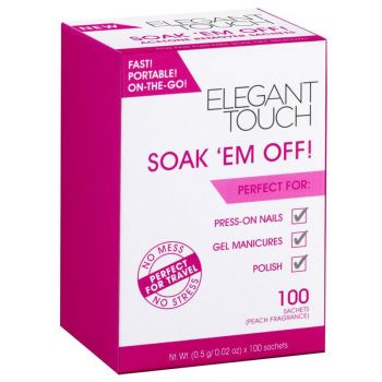Dissolvant Soak 'Em Off! – Elegant Touch