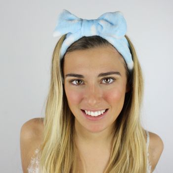 Turbante Lunares Blu
