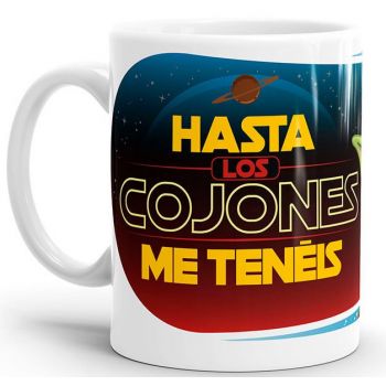 Mug Me Tenéis Hasta los Cojones