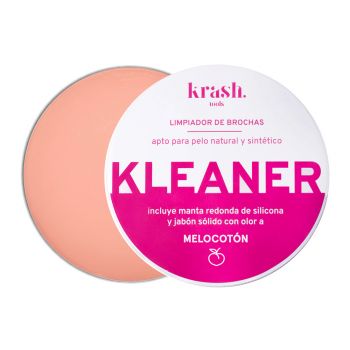 Nettoyant pour Pinceaux The Kleaner avec Tapis en Silicone Pêche