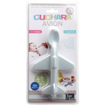Set de 2 Cuillères Avion