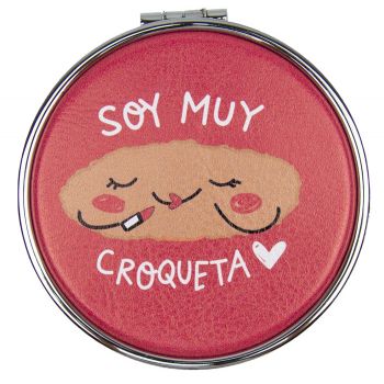 Miroir de Poche Double Soy Muy Croqueta