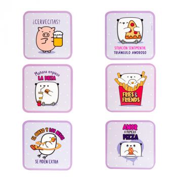 Set sottobicchieri