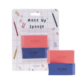 Set de 2 éponges de maquillage