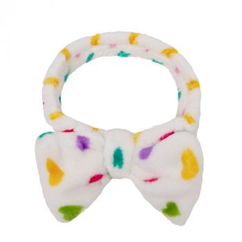 Turban Nœud Cœurs Multicolores