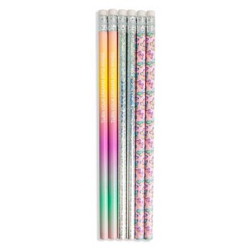 Pack de 6 crayons Butterfly