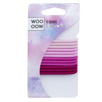 Set de 12 Élastiques pour Cheveux