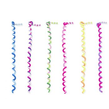 Set 6 Spirali Little Princess Silicone