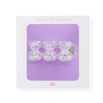 Little Princess Clip Osito Iridiscente