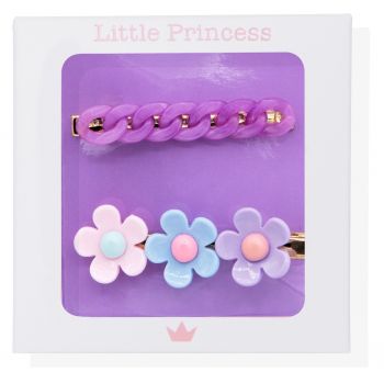 Little Princess Clips Margaritas e Catena
