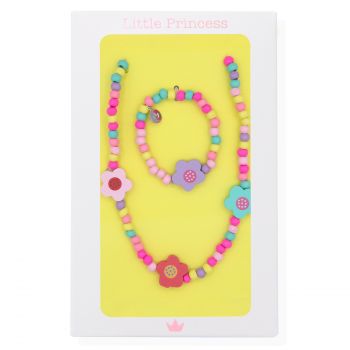 Little Princess Set Collier et Bracelet Fleurs