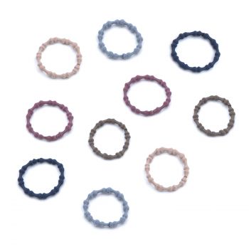 Lot de mini élastiques à perles