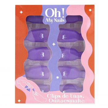 Oh My Nails Clips pour Retrait de Vernis