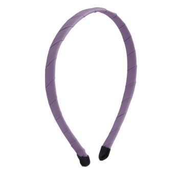 Serre-tête fin violet effet cuir Oh My Hair