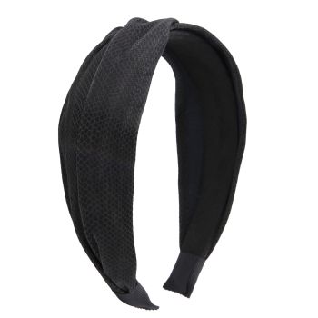 Oh My Hair Diadema Tessile Snake Nero