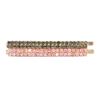 Oh My Hair Set 2 Pinze Luminose Rosa e Nera