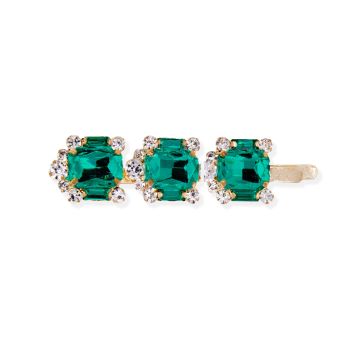 Oh My Hair Barrette Bijoux Verte
