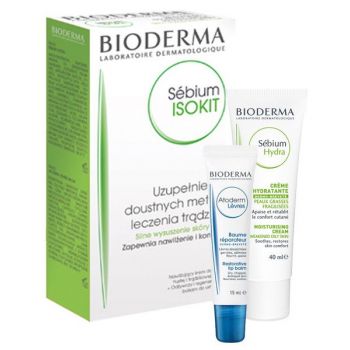 Sebium Isokit Crème visage et Baume pour les lèvres