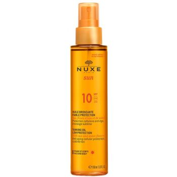 Sun Huile Solaire Bronzante Visage & Corps SPF10