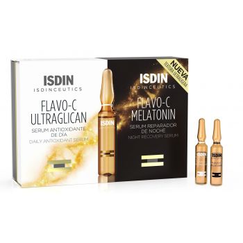 Ampoules Flavo-C Melatonin & Flavo-C Ultraglican Jour & Nuit
