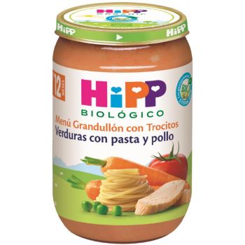 Petit Pot Légumes avec Pâtes et Poulet +12 Mois