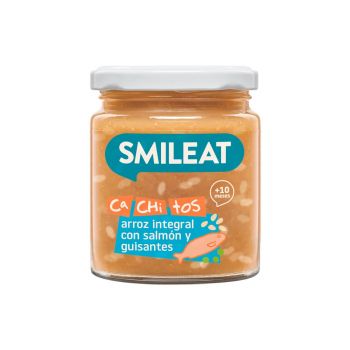 Petit pot Saumon sauvage avec riz complet et petits pois
