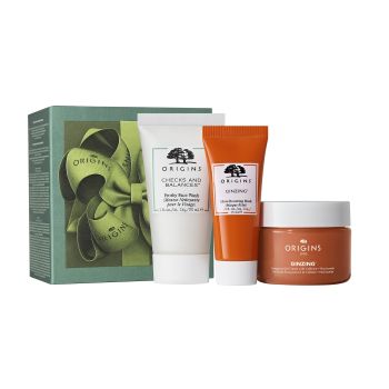 Coffret Cadeau Mini Coffret Trio Nettoyant, Masque et Hydratant Ginzing 