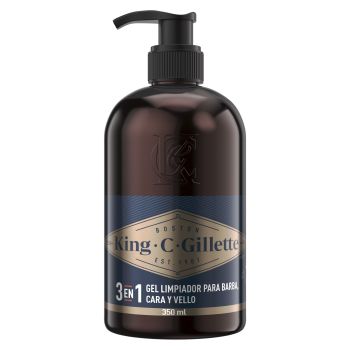Gillette King C. Gel pour Barbe et Visage