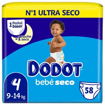 Couches Bebé Seco Taille 4 (9-14 Kg)