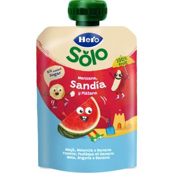 Pochette Pomme, Pastèque et Banane +6 Mois