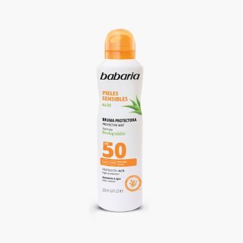 Brume solaire protectrice peaux sensibles
