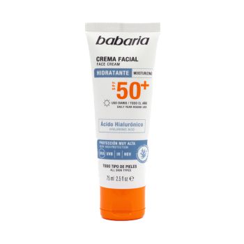 Crème Hydratante Visage SPF50+