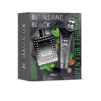 Be Insane Black for Him Eau de Toilette Coffret