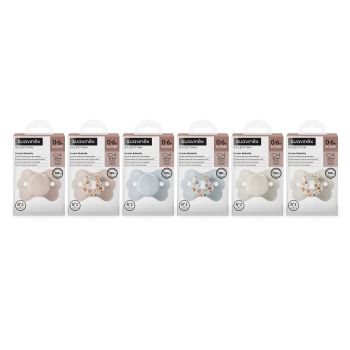 Sucette Tétine Silicone Physiologique 0-6 mois
